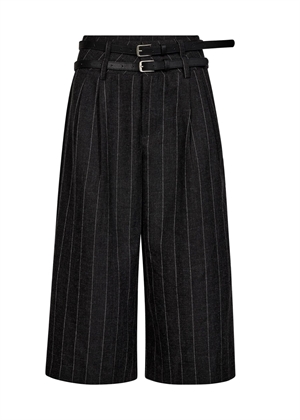 Ivanna belt bermuda Dark Grey HAUTE L'AMITIÈ
